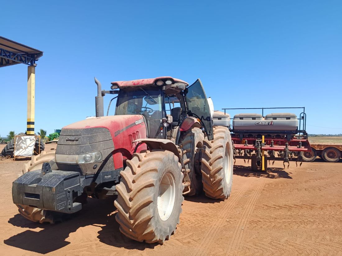 Máquina agrícola devolvida ao produtor