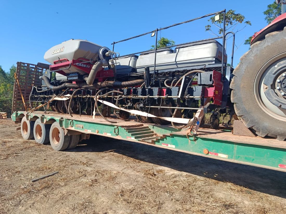 Máquina agrícola devolvida ao produtor