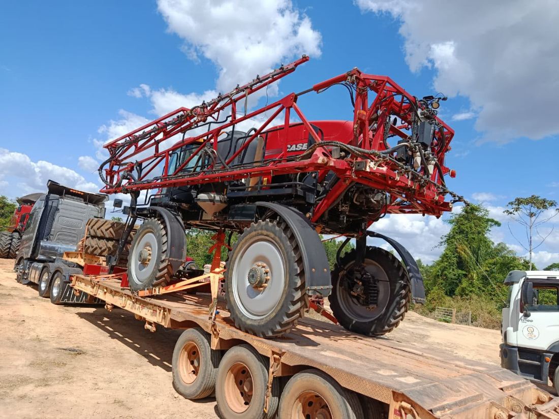 Máquina agrícola devolvida ao produtor
